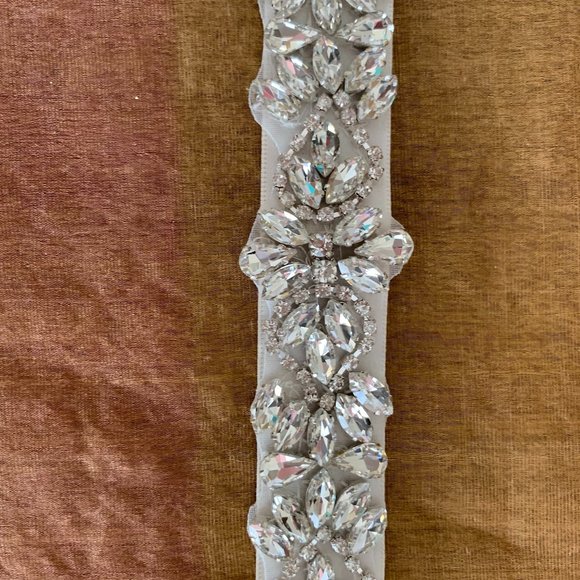 Wedding Dress Belt, never worn! main image 8
